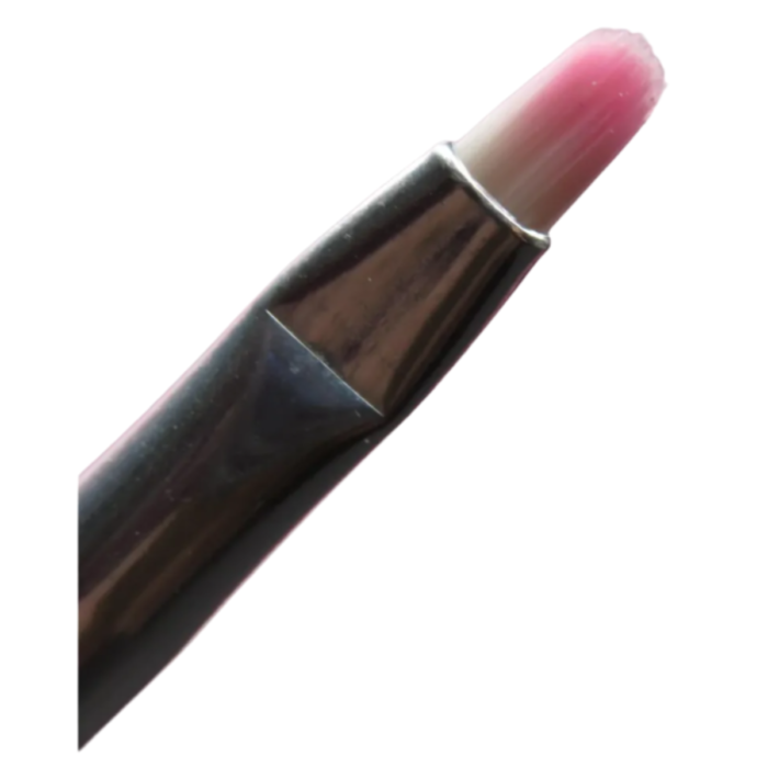 Pincel Pata De Cabra + Pincel Lengua De Gato 2 En 1 Nail Art