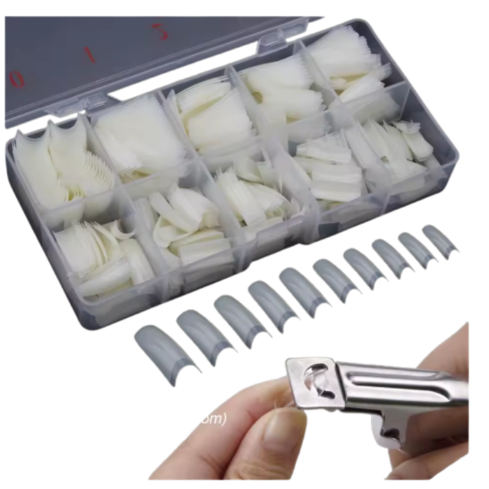 Tips 500 Unidades Con Sonrisa Uñas